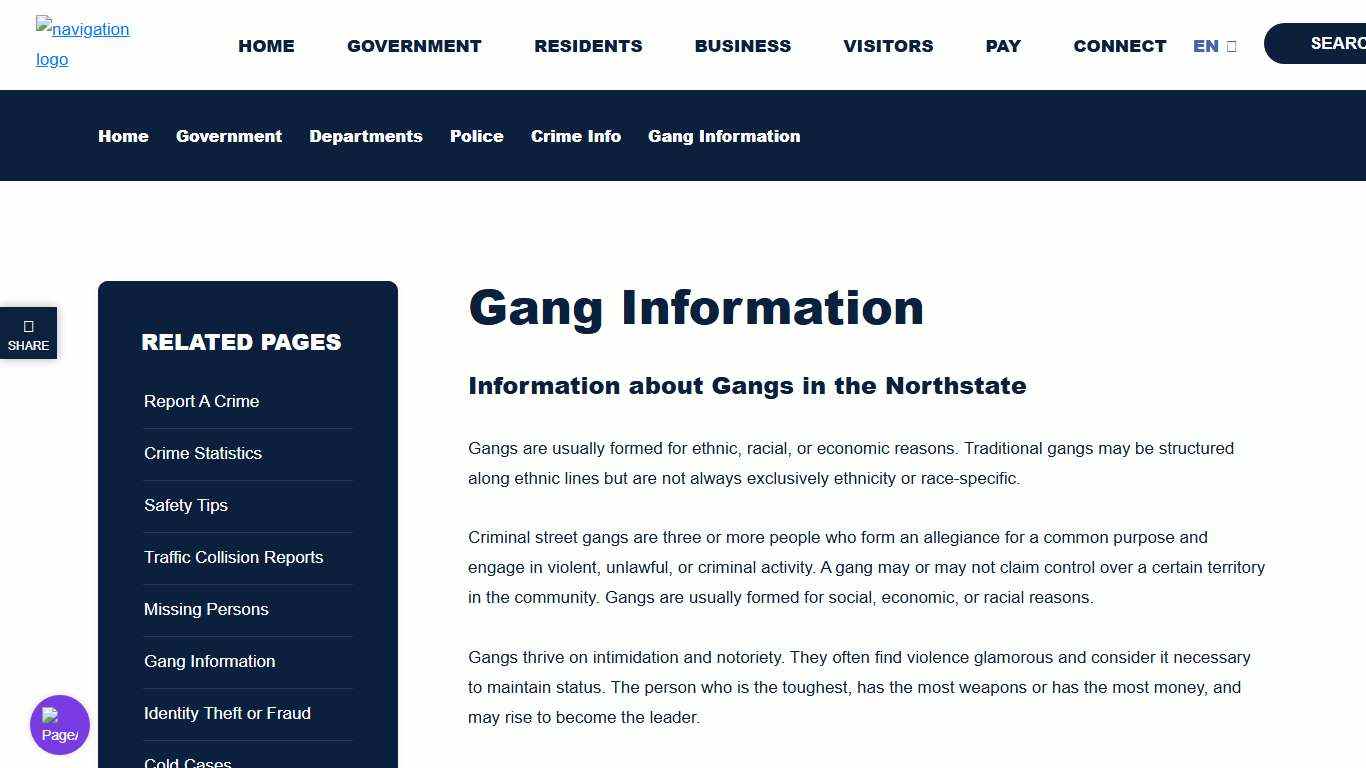 Gang Information